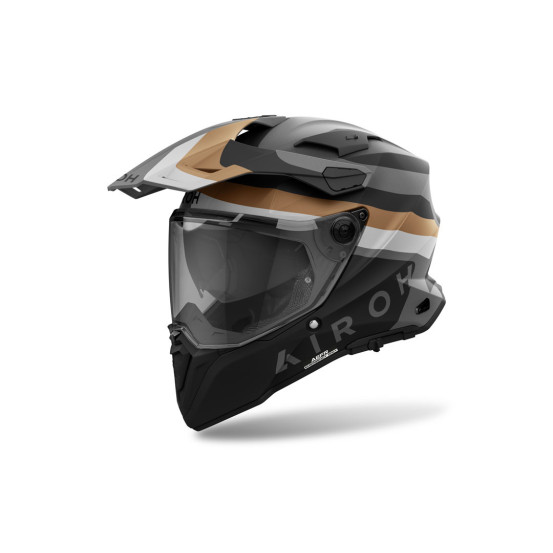 Casque adventure Airoh Commander 2 Doom - Or Mat