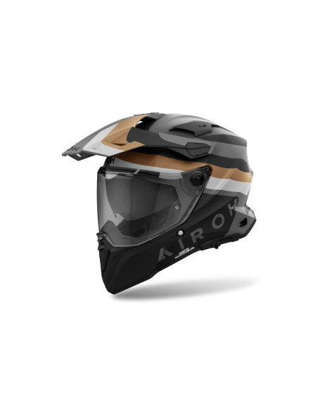 Casque adventure Airoh Commander 2 Doom - Or Mat
