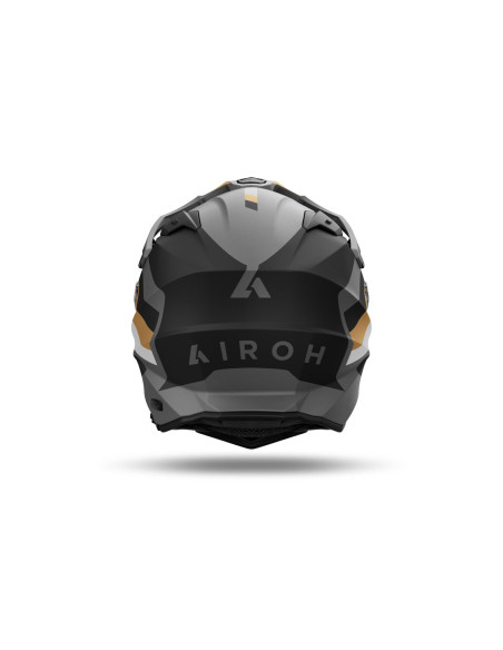 Casque adventure Airoh Commander 2 Doom - Or Mat