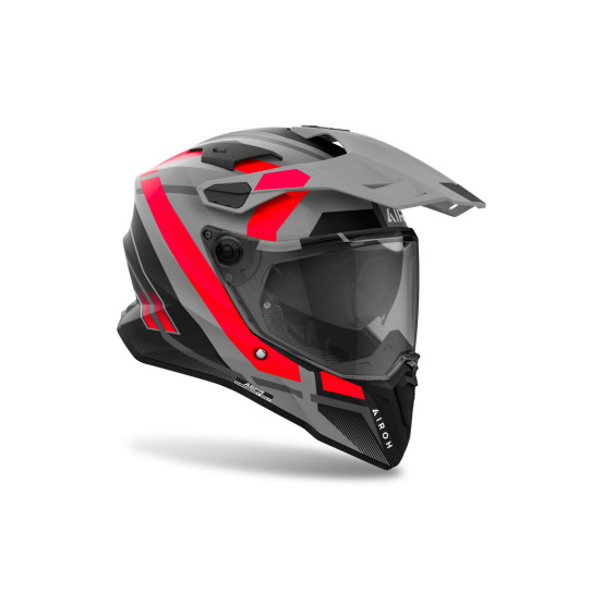 Casque adventure Airoh Commander 2 Mavick - Orange Mat