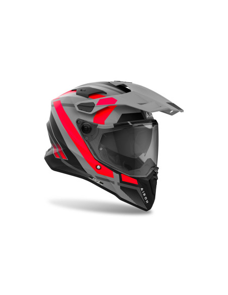 Casque adventure Airoh Commander 2 Mavick - Orange Mat