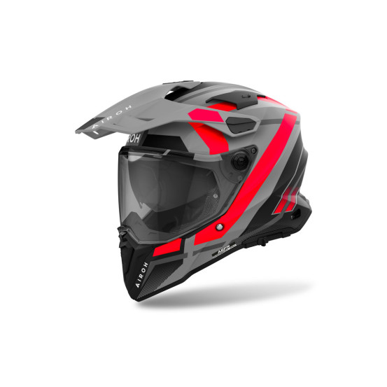 Casque adventure Airoh Commander 2 Mavick - Orange Mat