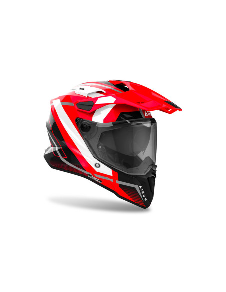 Casque adventure Airoh Commander 2 Mavick - Rouge