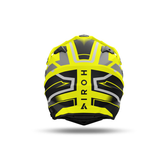 Casque adventure Airoh Commander 2 Mavick - Jaune Mat