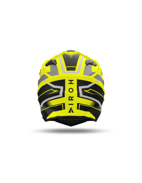 Casque adventure Airoh Commander 2 Mavick - Jaune Mat