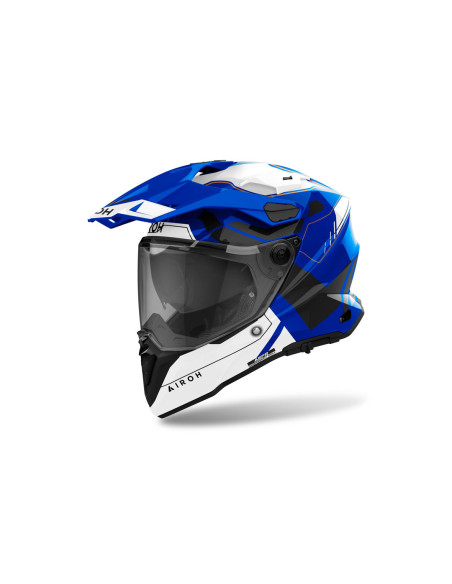 Casque adventure Airoh Commander 2 Reveal - Bleu
