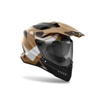 Casque adventure Airoh Commander 2 Reveal - Beige Sable Mat 2