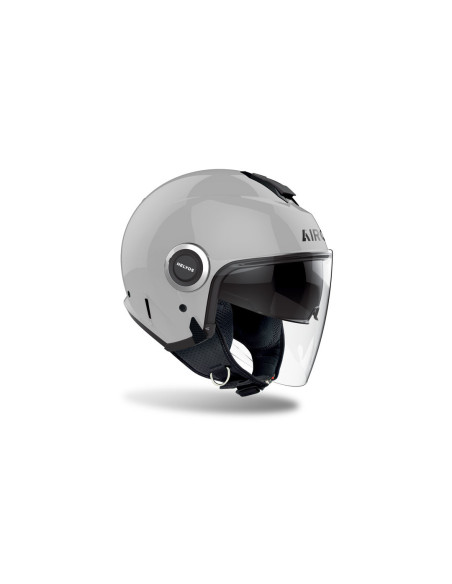 Casque jet Airoh Helyos - Gris