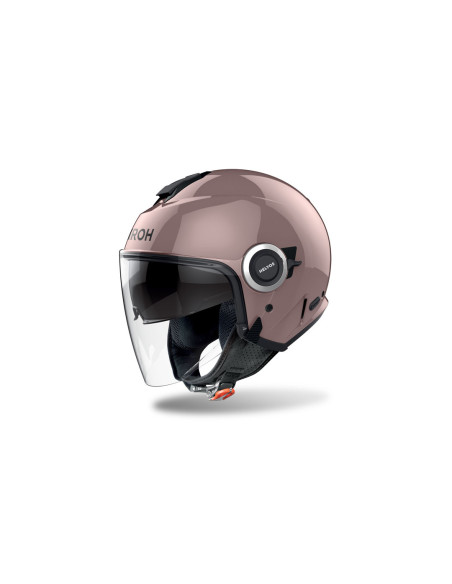 Casque jet Airoh Helyos - Métallique Rose