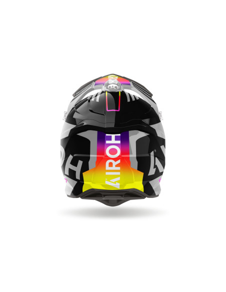Casque cross Airoh Strycker Brave - Gris