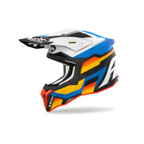 Casque cross Airoh Strycker Glam - Bleu Mat