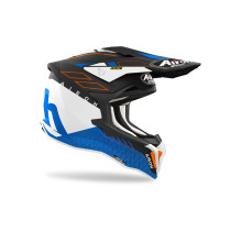 Casque cross Airoh Strycker Skin - Bleu Mat 2