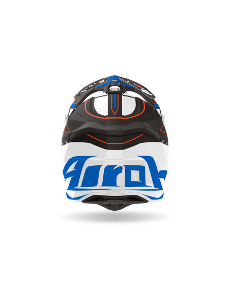Casque cross Airoh Strycker Skin - Bleu Mat