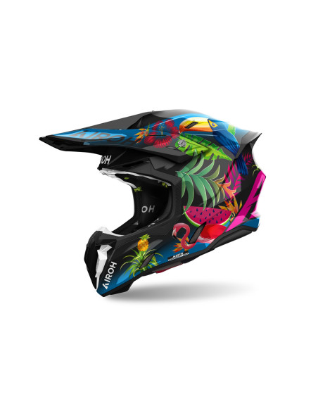 Casque cross Airoh Twist 3 Amazonia