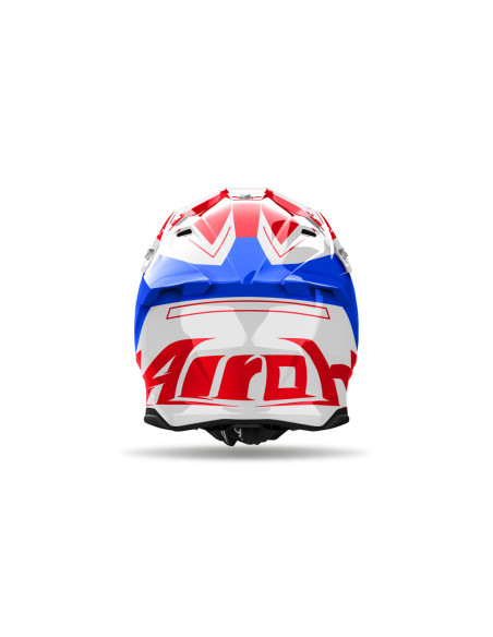Casque cross Airoh Twist 3 Dizzy - Bleu Rouge