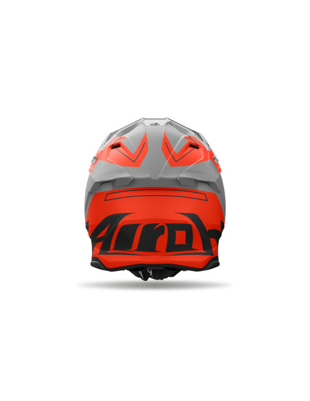 Casque cross Airoh Twist 3 Dizzy - Orange Fluo Mat