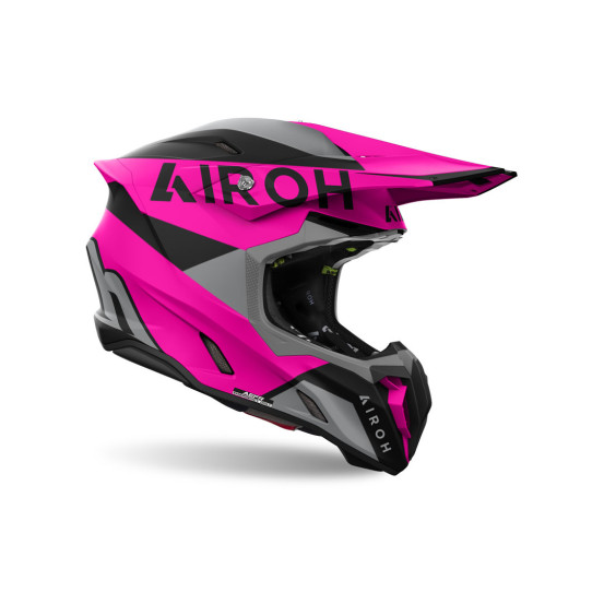 Casque cross Airoh Twist 3 King - Rose Mat