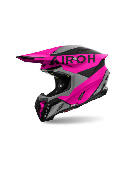 Casque cross Airoh Twist 3 King - Rose Mat