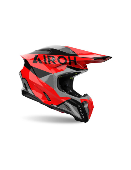 Casque cross Airoh Twist 3 King - Rouge