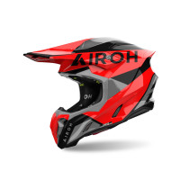 Casque cross Airoh Twist 3 King - Rouge
