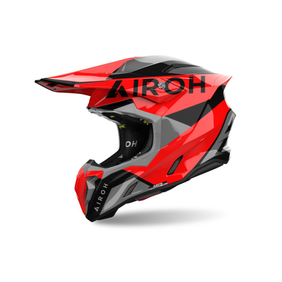 Casque cross Airoh Twist 3 King - Rouge