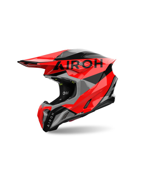 Casque cross Airoh Twist 3 King - Rouge