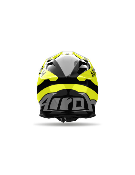 Casque cross Airoh Twist 3 King - Jaune