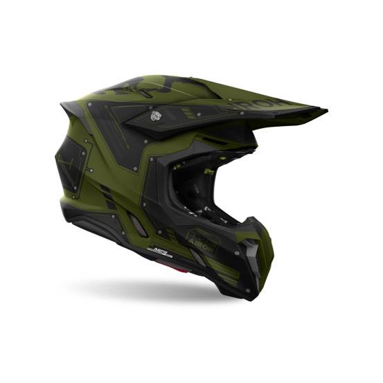 Casque cross Airoh Twist 3 Military - Kaki Mat