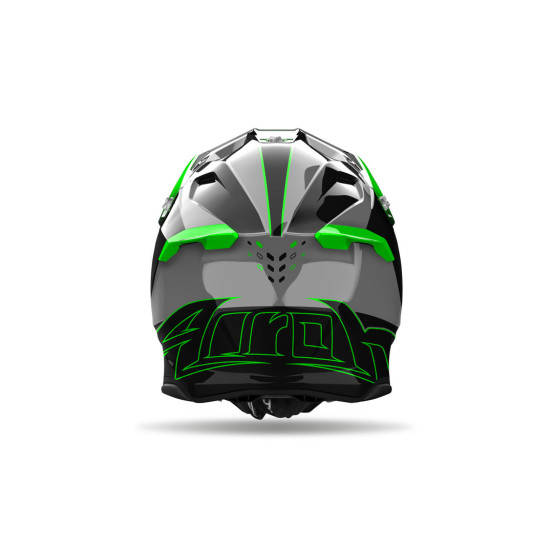 Casque cross Airoh Twist 3 Shard - Vert