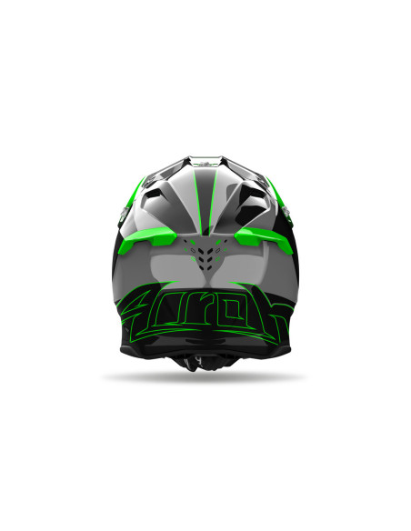Casque cross Airoh Twist 3 Shard - Vert