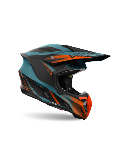 Casque cross Airoh Twist 3 Shard - Orange Mat
