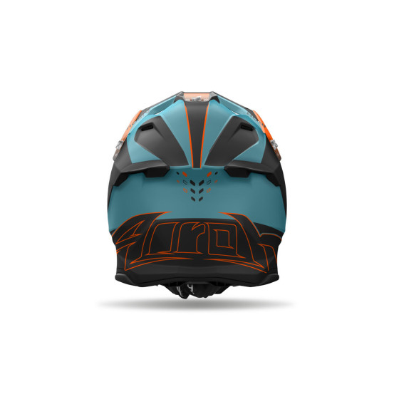 Casque cross Airoh Twist 3 Shard - Orange Mat