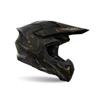 Casque cross Airoh Twist 3 Titan Mat 2