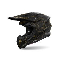 Casque cross Airoh Twist 3 Titan Mat