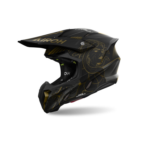 Casque cross Airoh Twist 3 Titan Mat