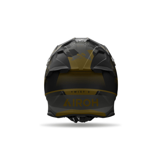 Casque cross Airoh Twist 3 Titan Mat