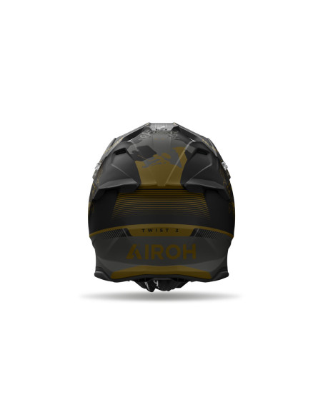 Casque cross Airoh Twist 3 Titan Mat