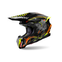 Casque cross Airoh Twist 3 Toxic