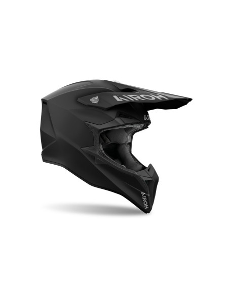 Casque cross Airoh Wraaap - Noir Mat