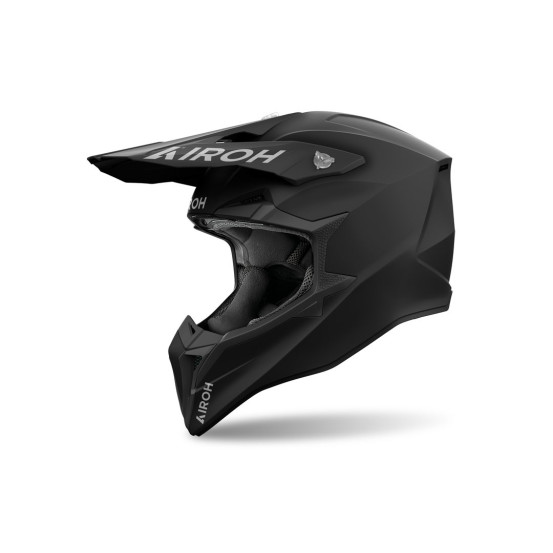 Casque cross Airoh Wraaap - Noir Mat