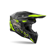Casque cross Airoh Wraaap Darkness Mat 2