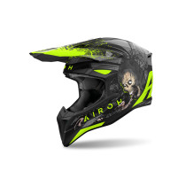 Casque cross Airoh Wraaap Darkness Mat