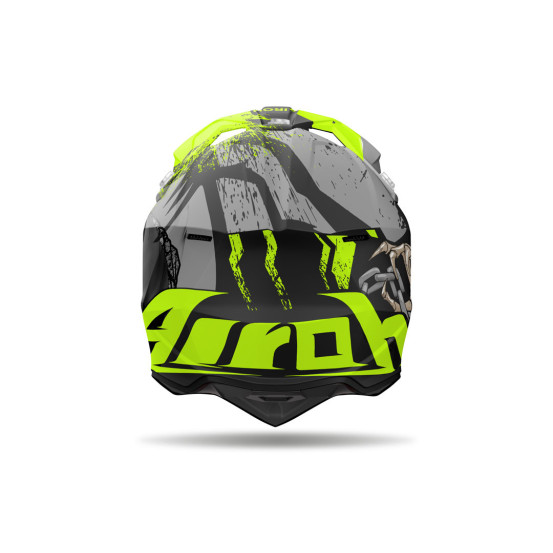 Casque cross Airoh Wraaap Darkness Mat
