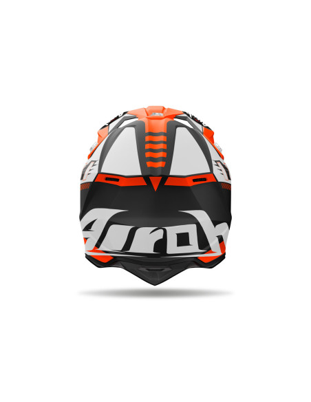 Casque cross Airoh Wraaap Feel - Orange Mat