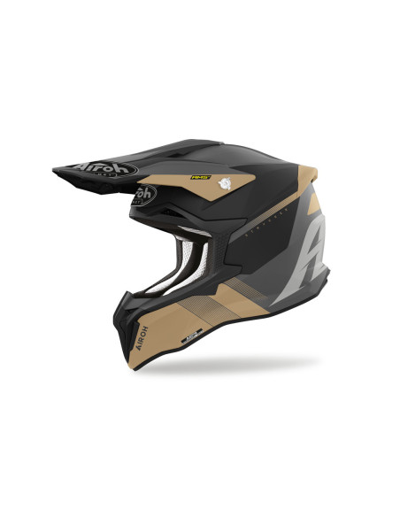 Casque cross Airoh Strycker Blazer - Or