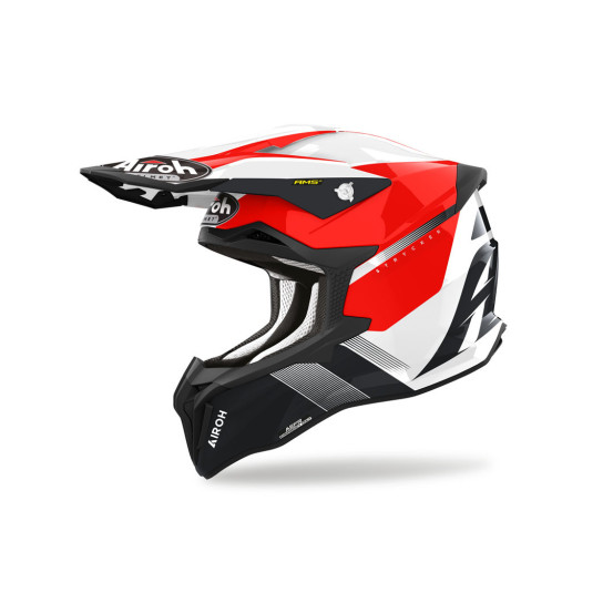 Casque cross Airoh Strycker Blazer - Rouge Mat