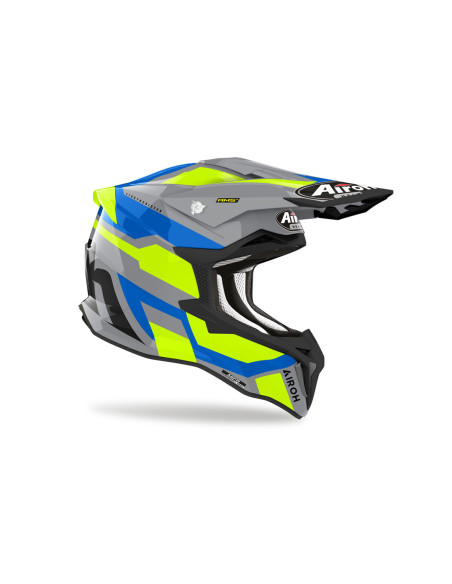 Casque cross Airoh Strycker Glam - Jaune