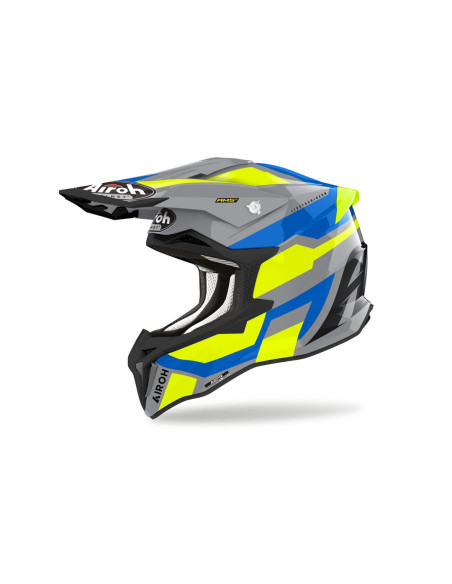 Casque cross Airoh Strycker Glam - Jaune
