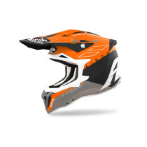 Casque cross Airoh Strycker Skin - Orange Mat