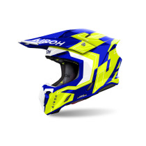 Casque cross Airoh Twist 3 Dizzy - Bleu Jaune